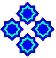 Fliesen mit Kreisbögen in der islamischen Ornamentik