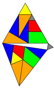 Pythagoras mit gleichseitigen Dreiecken