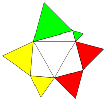 Multipler Pythagoras: 3 gleiche Flächensummen