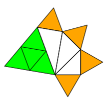 Multipler Pythagoras: Zerlegungs-Beweise anhand von Ketten von Dreiecken mit Kathete 1 LE