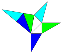 Multipler Pythagoras: Zerlegungs-Beweise anhand von Ketten von Dreiecken mit Kathete 1 LE