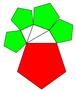 Multipler Pythagoras: Kette von Dreiecken