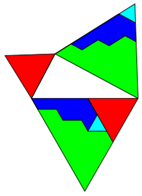 Pythagoras mit gleichseitigen Dreiecken
