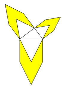 Pythagoras mit Raketen